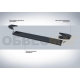 Пороги алюминиевые Rival Black New для Нива ВАЗ 2121 1973-2021