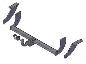ТСУ Фаркоп Трейлер для Mitsubishi ASX № 7160